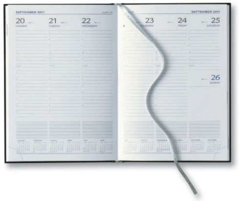 weekly planner. Mid Size Weekly Planner.
