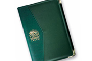 Green Microfibre Combination Planner and Address Book