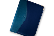 Navy Microfibre 3-Ring Planner