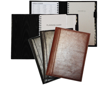 Glazed Leather 5 x 8 Planner System