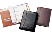 Black, Brown and Cognac Leather Agendas